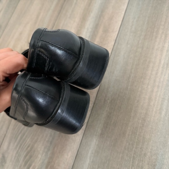 Steve Madden Annabeth genuine leather tassel Loafer black size 8 - Picture 3 of 6